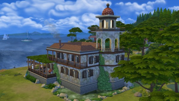  Ihelen Sims: Tavern Old lighthouse by fatalist