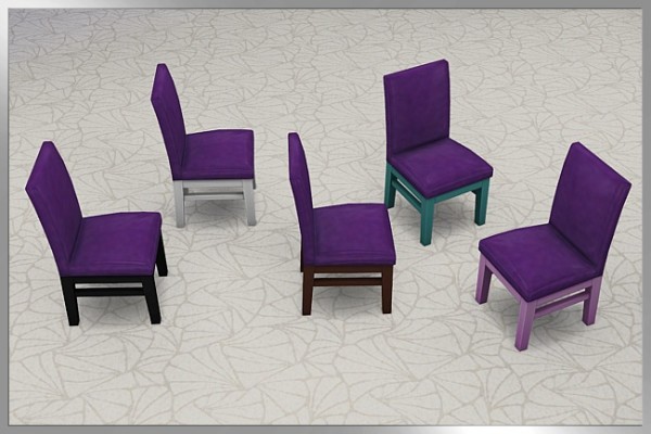  Blackys Sims 4 Zoo: Roy chairs by Cappu