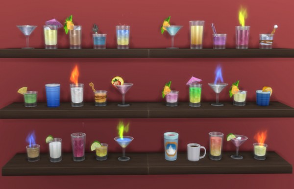 Mod The Sims: Inedible Edibles Part 6: Potation *with effects* by Madhox