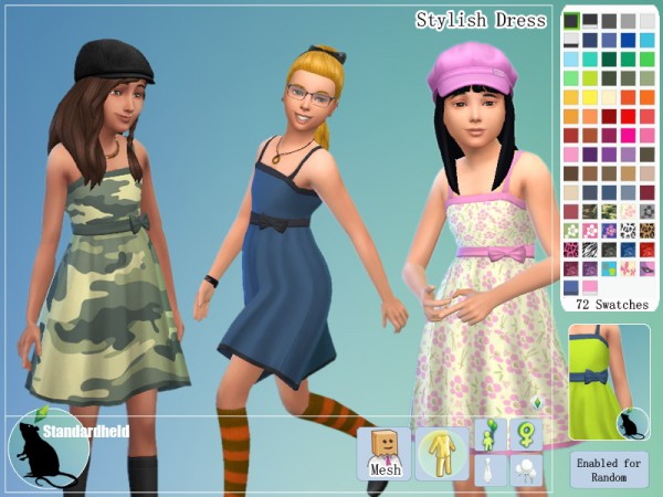 Simsworkshop: Stylish Dress by Standardheld