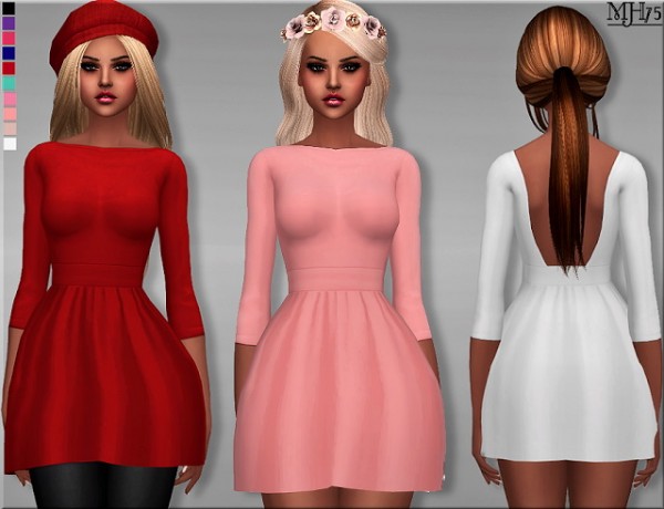  Sims Addictions: Voulez Vous Dress by Margies Sims