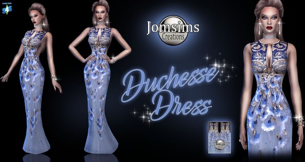  Jom Sims Creations: Duchesse dress