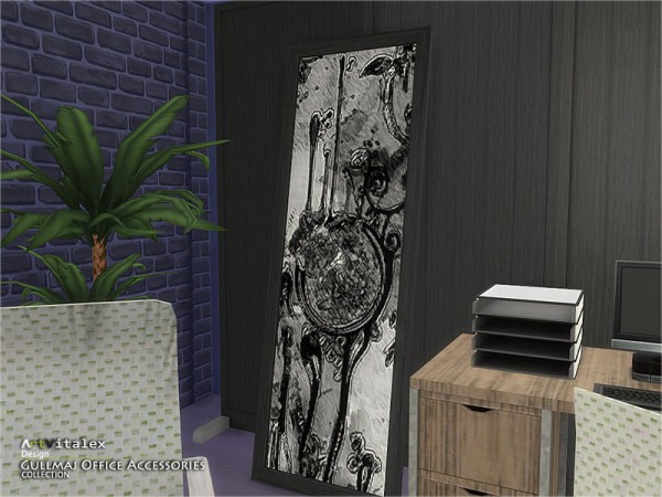  The Sims Resource: Gullmaj Office Accessories by Artvitalex