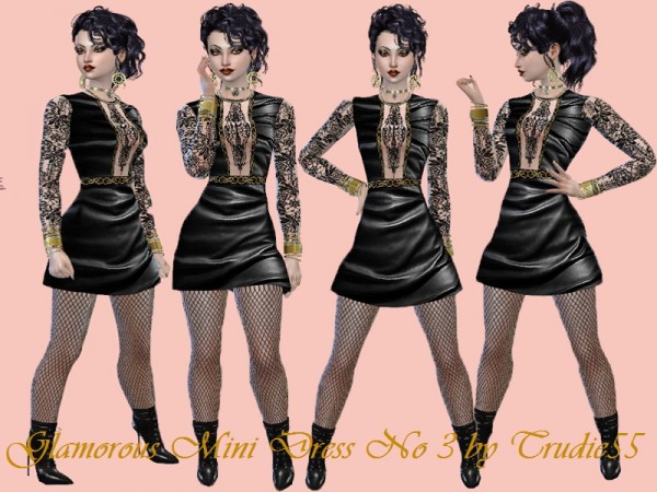  Trudie55: Glamorous Mini dress No 3