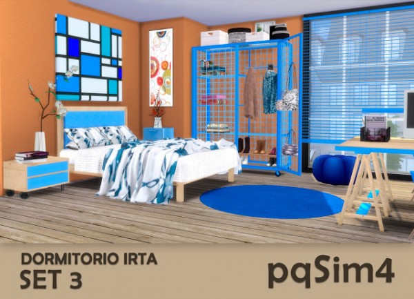  PQSims4: Irta Set 3 bedroom