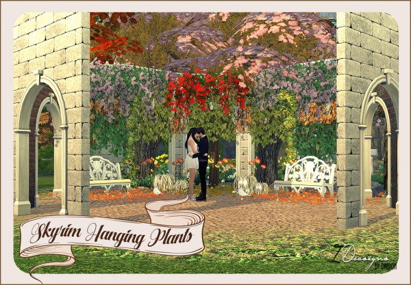  Sims 4 Designs: MurFeeLs Skyrim Hanging Plants