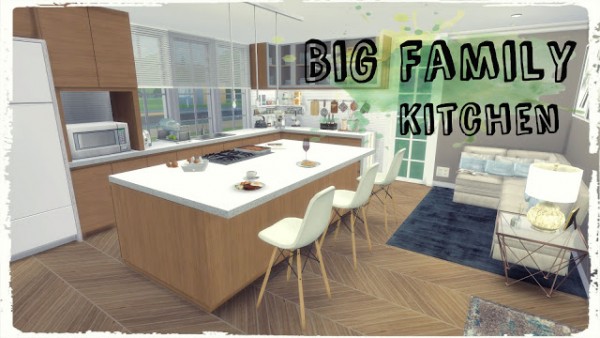  Dinha Gamer: Big Family Kitchen
