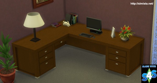 computer desk sims 4 cc