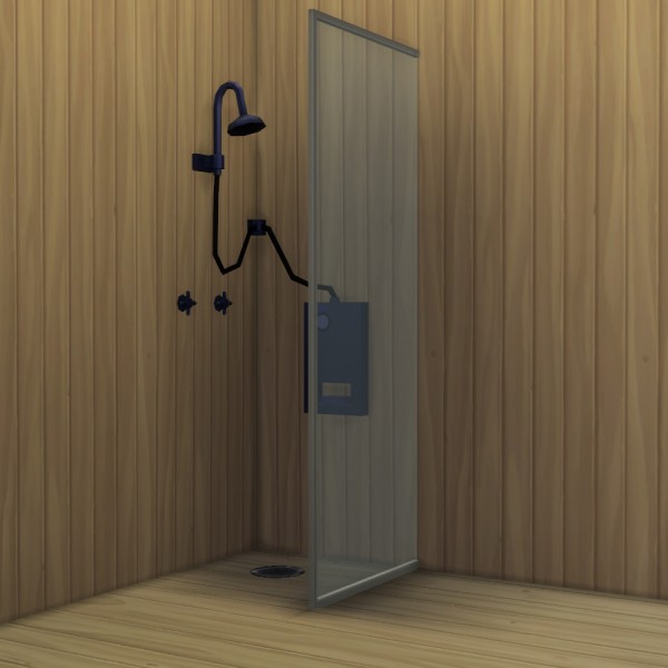  Mod The Sims: Build a Shower Kit by Madhox