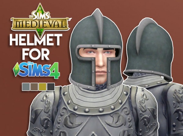  History Lovers Sims Blog: Medieval helmet