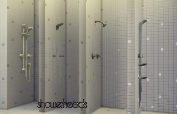  Mod The Sims: Build a Shower Kit by Madhox