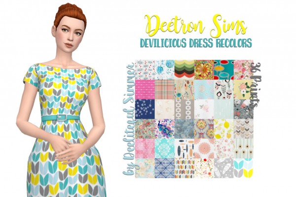  Deelitefulsimmer: Deevilicious dress recolors