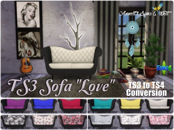  Annett`s Sims 4 Welt: Sofa Love