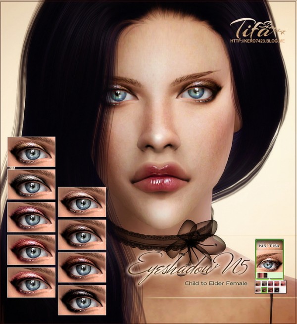  Tifa Sims: Eyeshadow N5/F