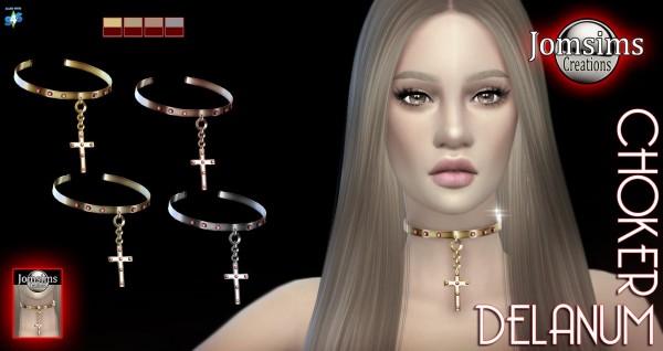  Jom Sims Creations: Delanum choker