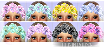  Jenni Sims: Flowers Autumn Headbands
