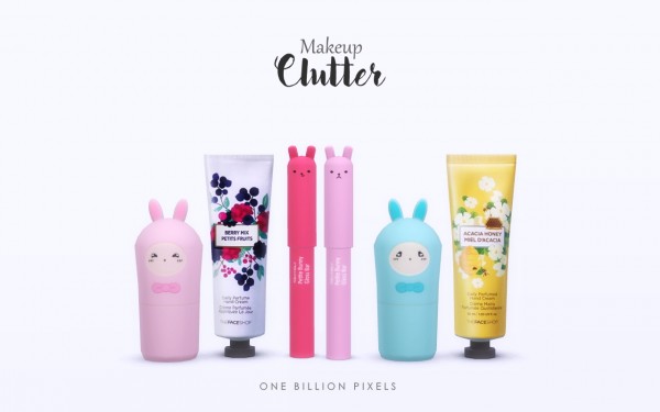  One Billion Pixels: Makeup Clutter