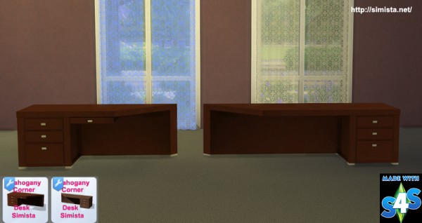  Simista: Two piece corner desk