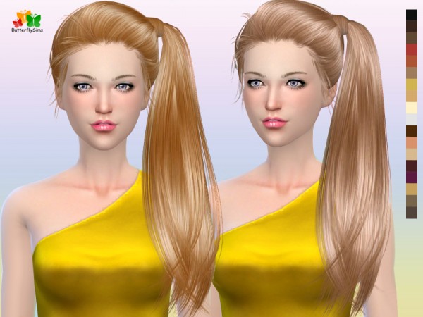  Butterflysims: B flysims 164 free hairstyle