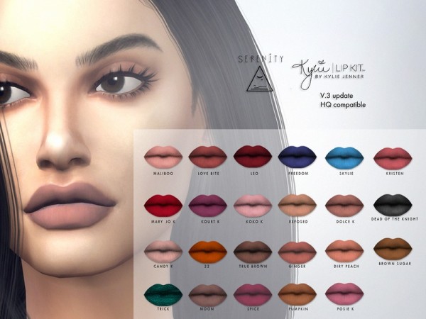  The Sims Resource: Opulent lips by taraab