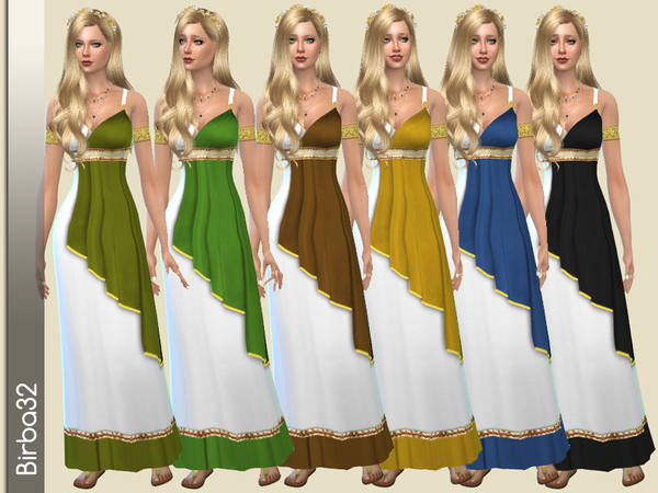  The Sims Resource: Impero dress by Birba32