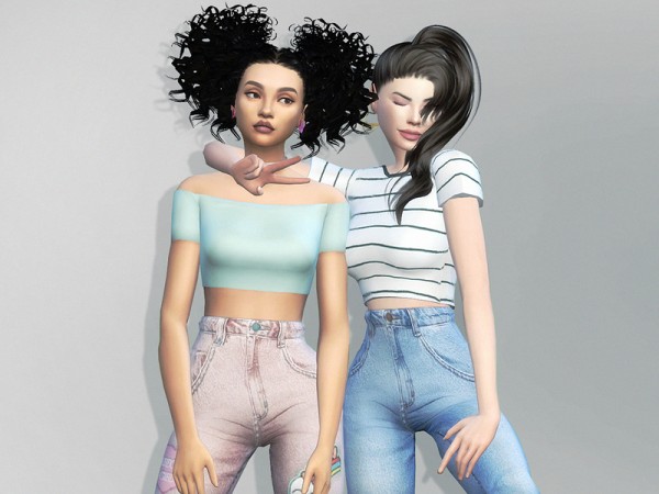 The Sims Resource: Reckless Jeans by serenity-cc • Sims 4 Downloads