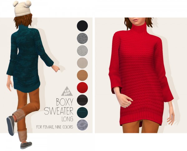  Tamo: Boxy Sweater