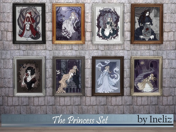  The Sims Resource: The Princess Set by Ineliz