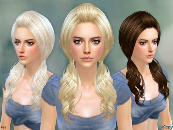  The Sims Resource: Cazy`s Ellie Hairstyle   Set