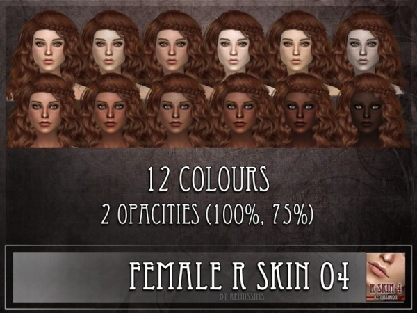  The Sims Resource: Skin 4 by RemusSirion