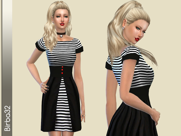  The Sims Resource: Marina dress by Birba32