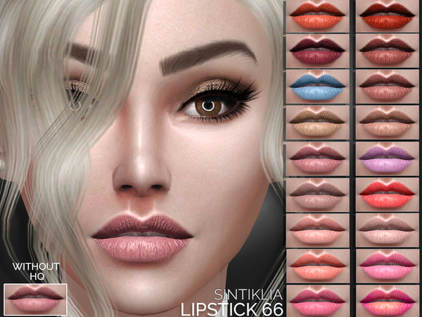 The Sims Resource: Sintiklia - Lipstick 66 • Sims 4 Downloads