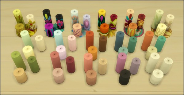  Martine Simblr: Day of the Dead candles
