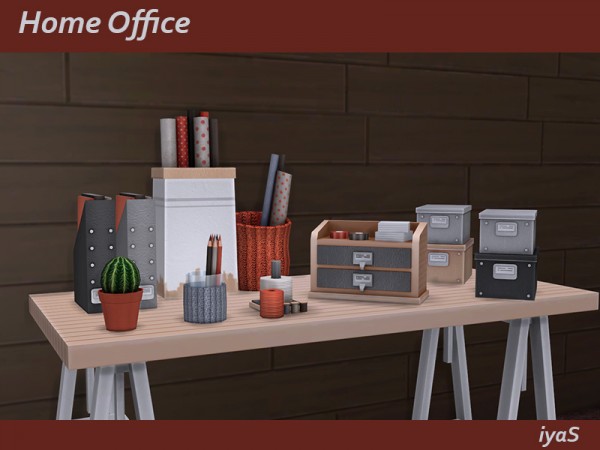  The Sims Resource: Home Office by soloriya