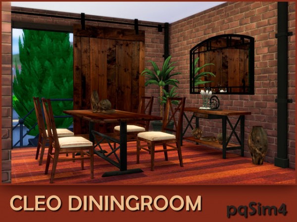  PQSims4: Cleo Dining Room