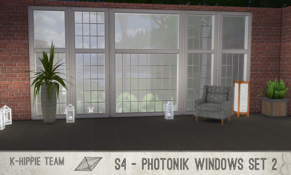  Mod The Sims: Photonik Windows  set 2 by Blackgryffin