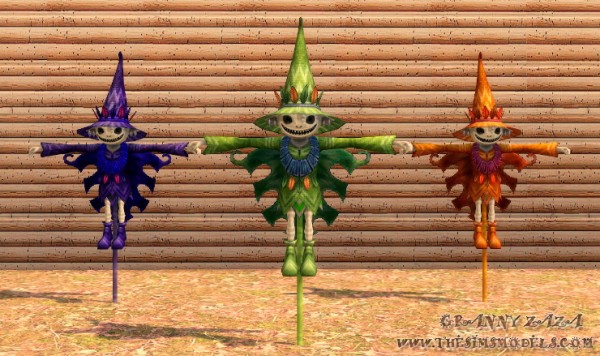  The Sims Models: Scarecrow by Granny Zaza