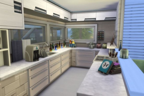  Blackys Sims 4 Zoo: Cozy Beachhouse by ChiLLi