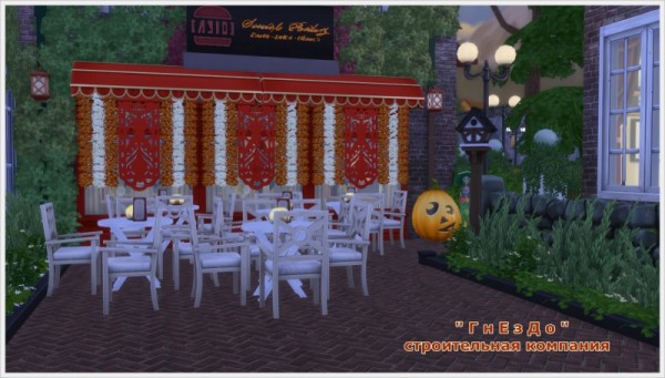  Sims 3 by Mulena: English restaurant Charlie