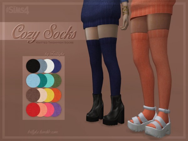  Trillyke: Cozy Sweaters & Thigh High Socks