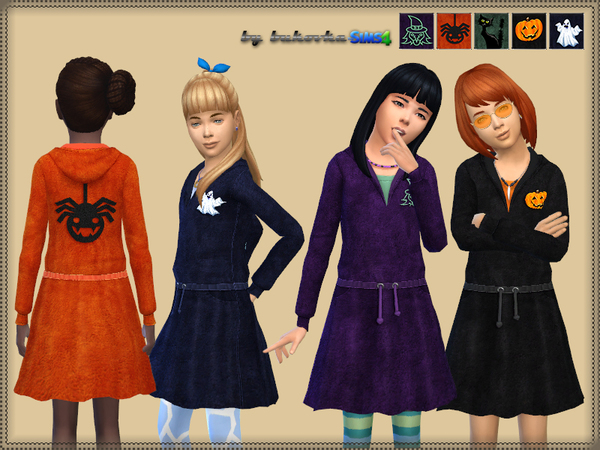  The Sims Resource: Dress Halloween by Bukovka