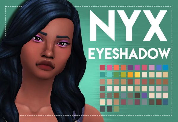  Simsworkshop: Nyx Inspired Eyeshadow by Weepingsimme