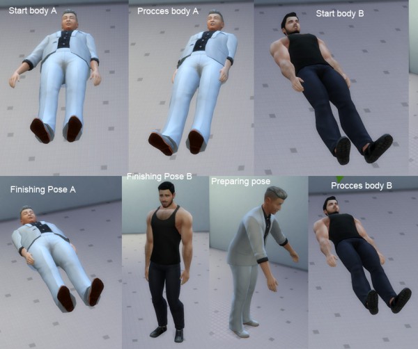  Mod The Sims: The brain swap machine with poses by necrodog