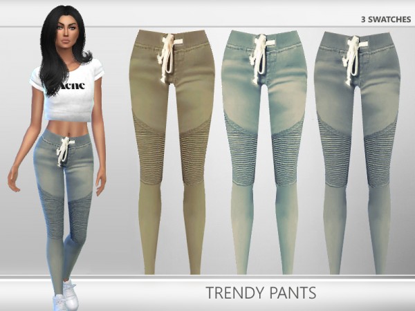  The Sims Resource: Trendy Pants by Puresim