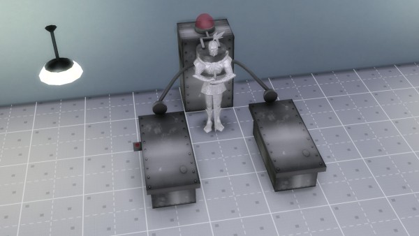  Mod The Sims: The brain swap machine with poses by necrodog