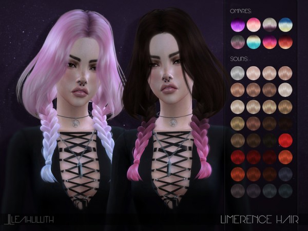  The Sims Resource: Leah Lillith Limerence Hair