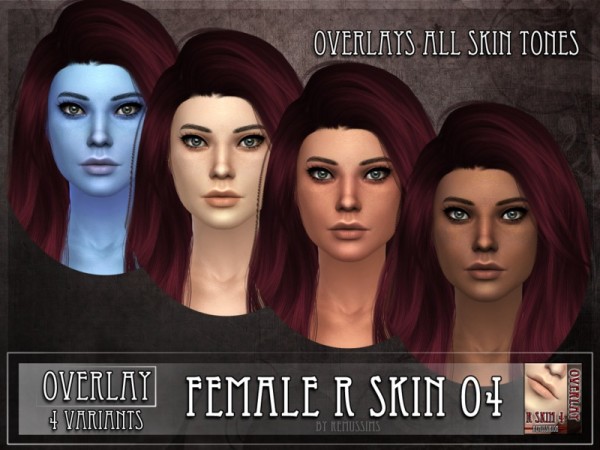  The Sims Resource: R skin 4  Overlay by RemusSirion