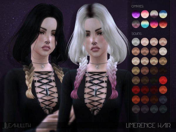  The Sims Resource: Leah Lillith Limerence Hair