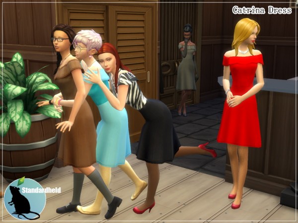  Simsworkshop: Catrina Dress by Standardheld
