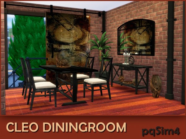  PQSims4: Cleo Dining Room